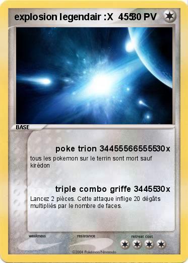 Pokemon explosion legendair :X  455