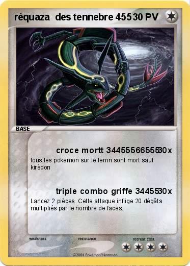 Pokemon rèquaza  des tennebre 455