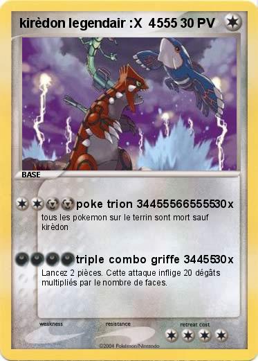 Pokemon kirèdon legendair :X  4555