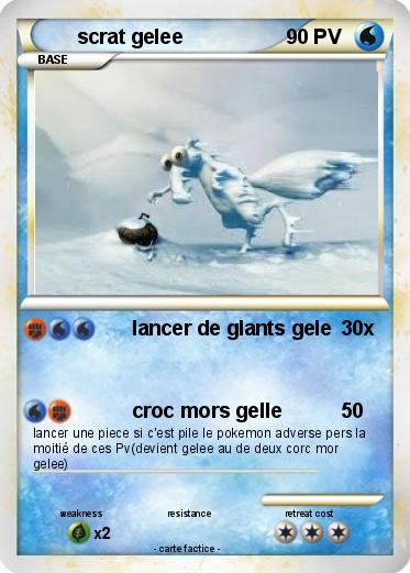 Pokemon scrat gelee