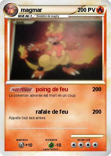 Pokemon magmar