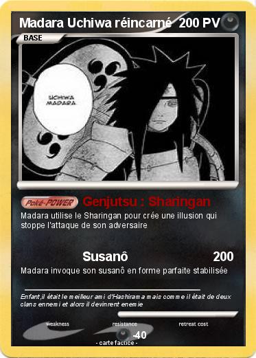 Pokemon Madara Uchiwa réincarné