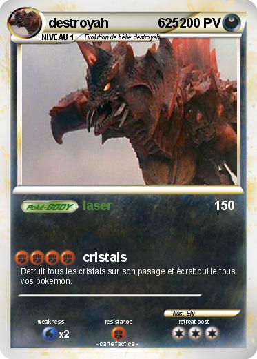 Pokemon destroyah              625