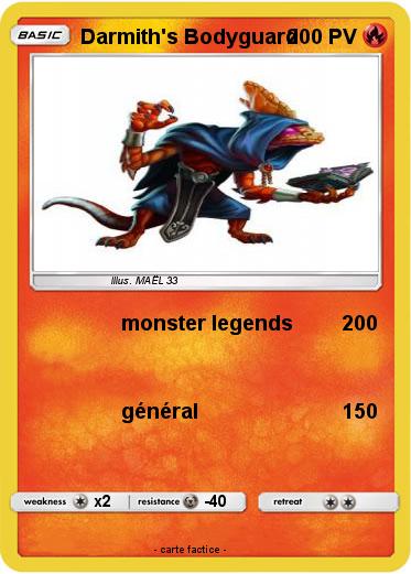 Pokemon Darmith's Bodyguard