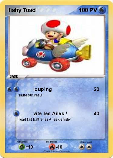 Pokemon fishy Toad