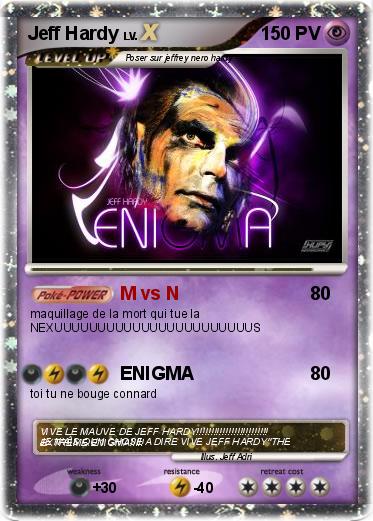 Pokemon Jeff Hardy