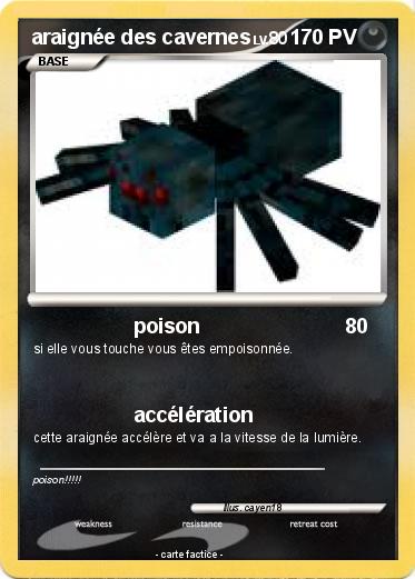 Pokemon araignée des cavernes