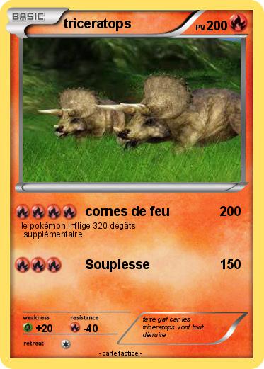 Pokemon triceratops