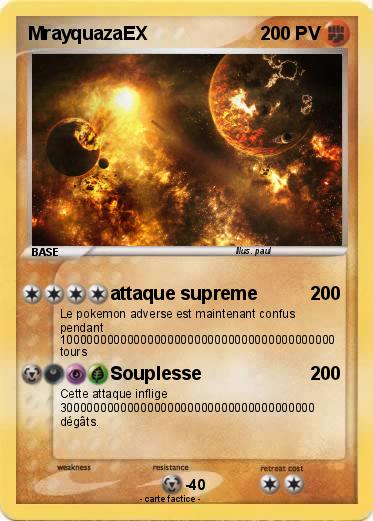 Pokemon MrayquazaEX