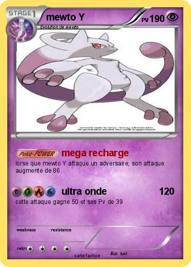 Pokemon mewto Y