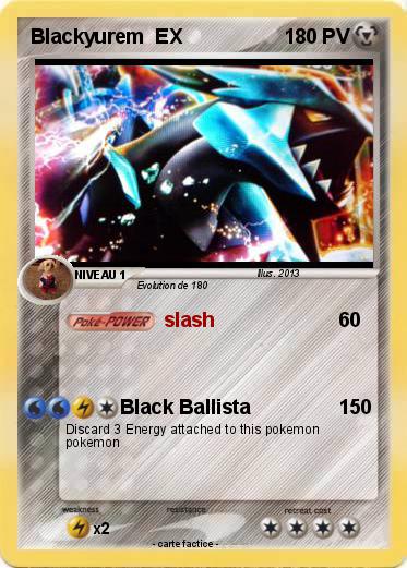 Pokemon Blackyurem  EX