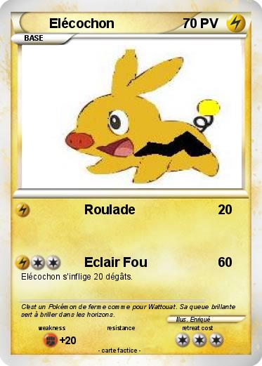 Pokemon Elécochon