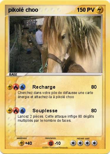 Pokemon pikolé choo