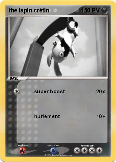 Pokemon the lapin crétin