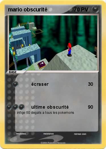 Pokemon mario obscurité