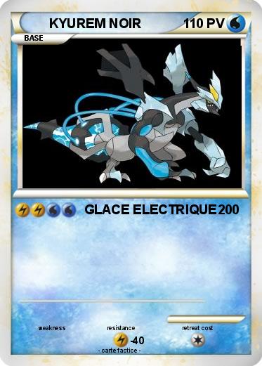 Pokemon KYUREM NOIR