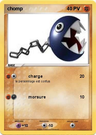 Pokemon chomp