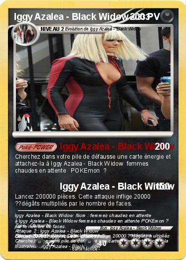 Pokemon Iggy Azalea - Black Widow