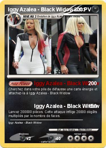 Pokemon Iggy Azalea - Black Widow