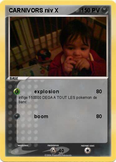 Pokemon CARNIVORS niv X