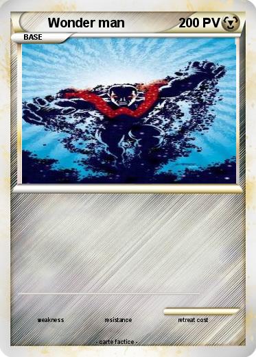 Pokemon Wonder man