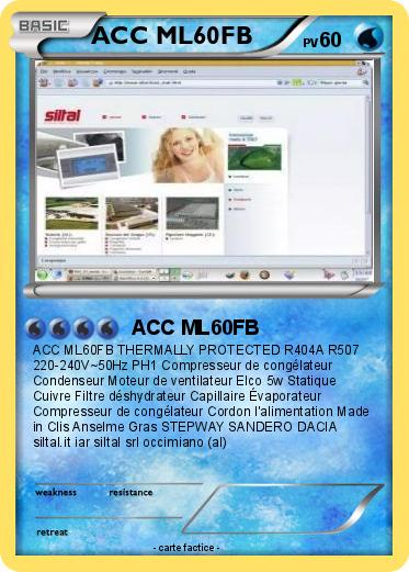 Pokemon ACC ML60FB