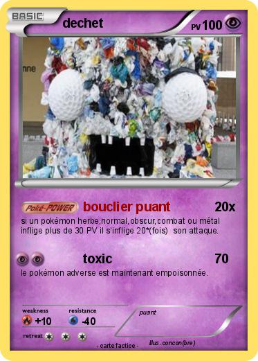Pokemon dechet