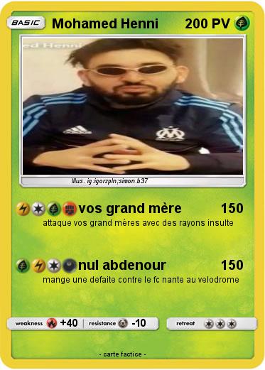 Pokemon Mohamed Henni