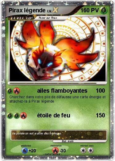 Pokemon Pirax légende