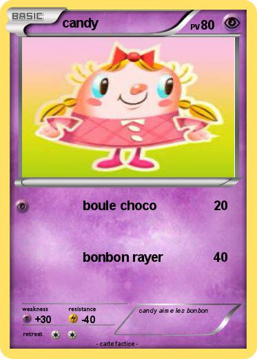 Pokemon candy