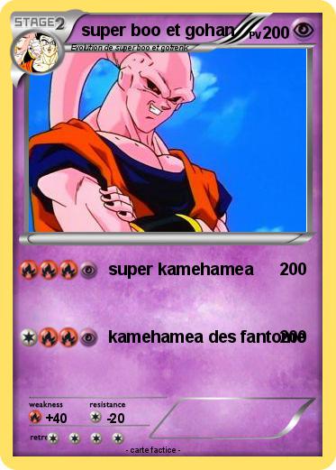 Pokemon super boo et gohan