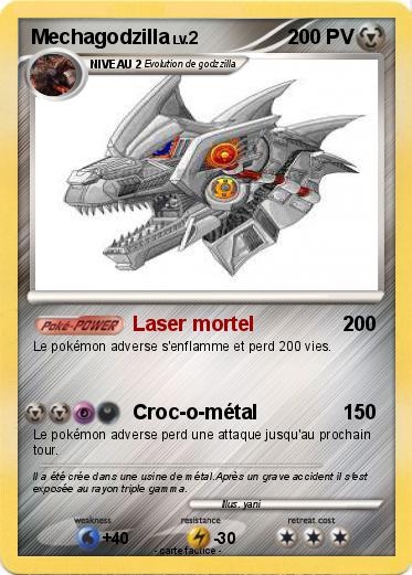 Pokemon Mechagodzilla