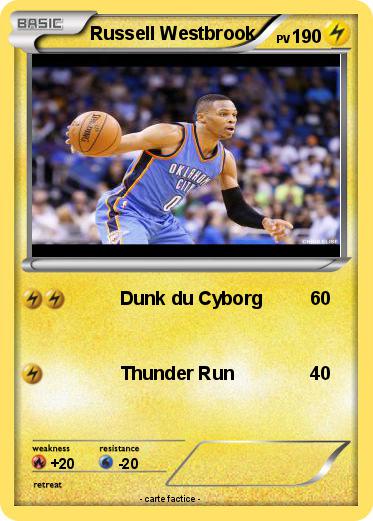 Pokemon Russell Westbrook
