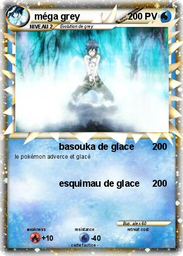 Pokemon méga grey