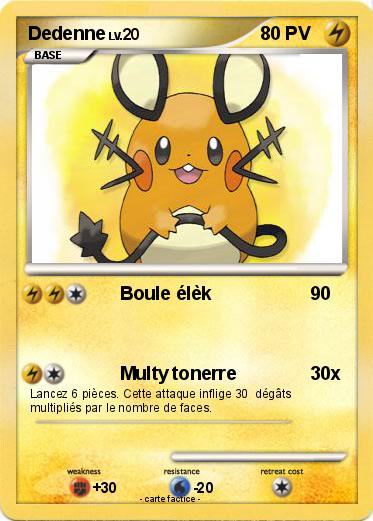 Pokemon Dedenne