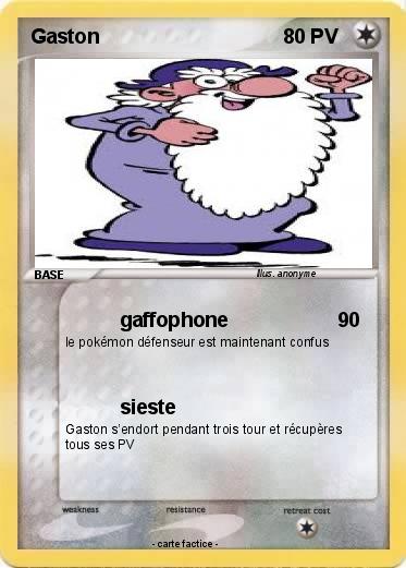 Pokemon Gaston