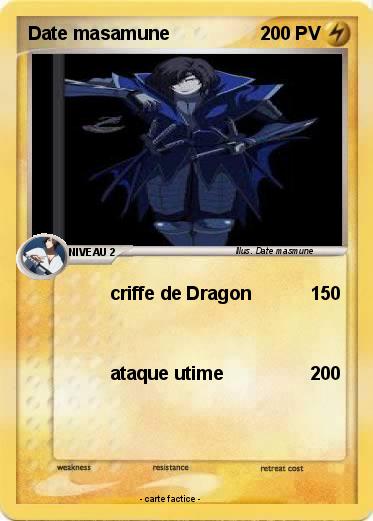 Pokemon Date masamune
