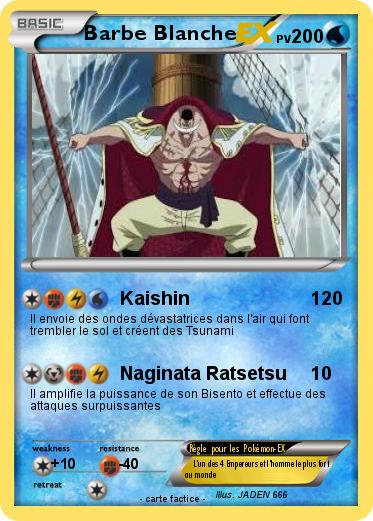 Pokemon Barbe Blanche