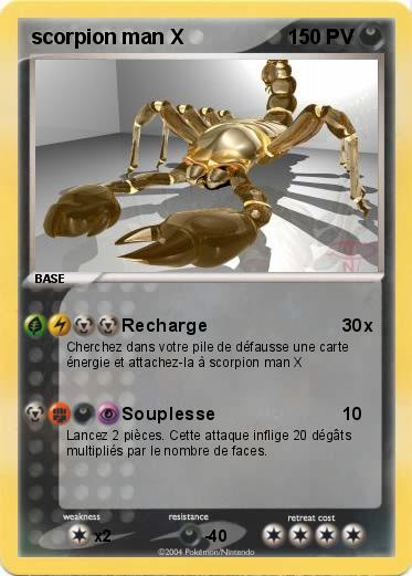 Pokemon scorpion man X