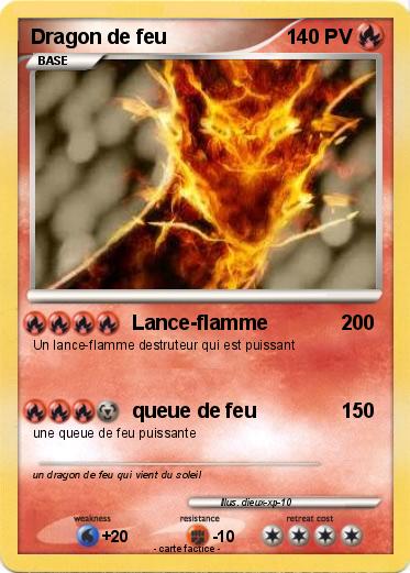 Pokemon Dragon de feu
