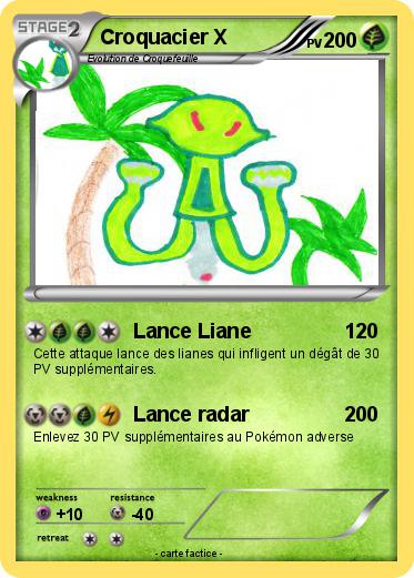 Pokemon Croquacier X