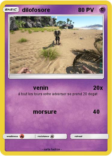 Pokemon dilofosore