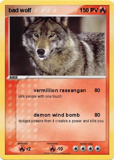 Pokemon bad wolf
