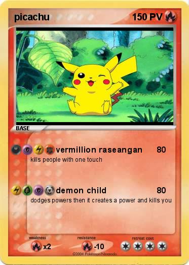 Pokemon picachu