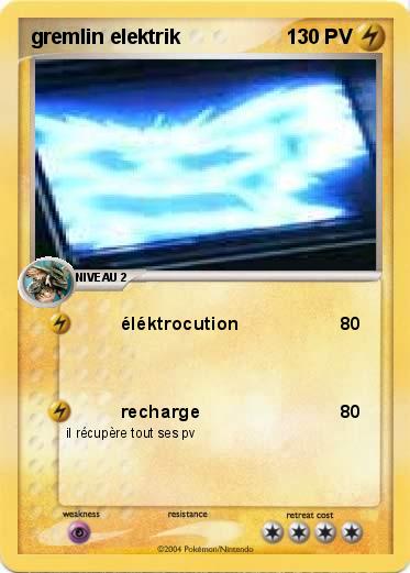 Pokemon gremlin elektrik