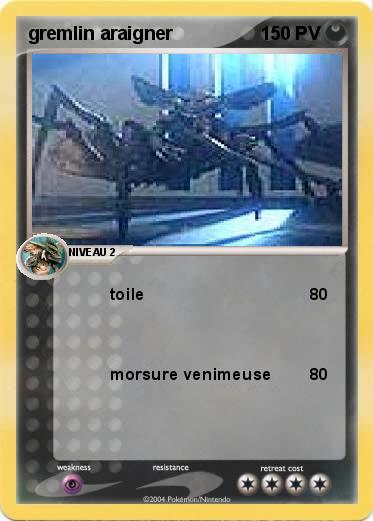 Pokemon gremlin araigner