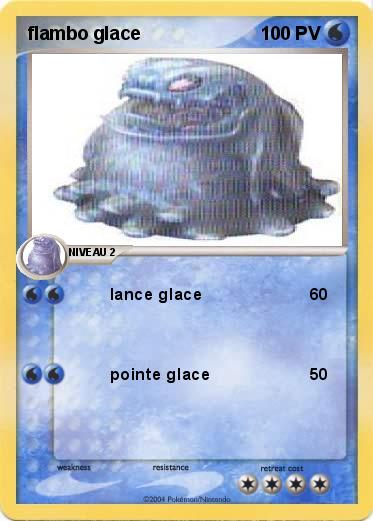 Pokemon flambo glace