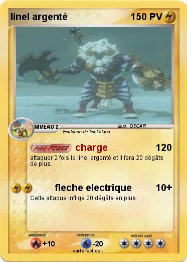 Pokemon linel argenté