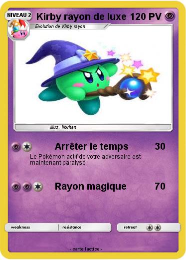 Pokemon Kirby rayon de luxe