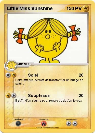 Pokemon Little Miss Sunshine